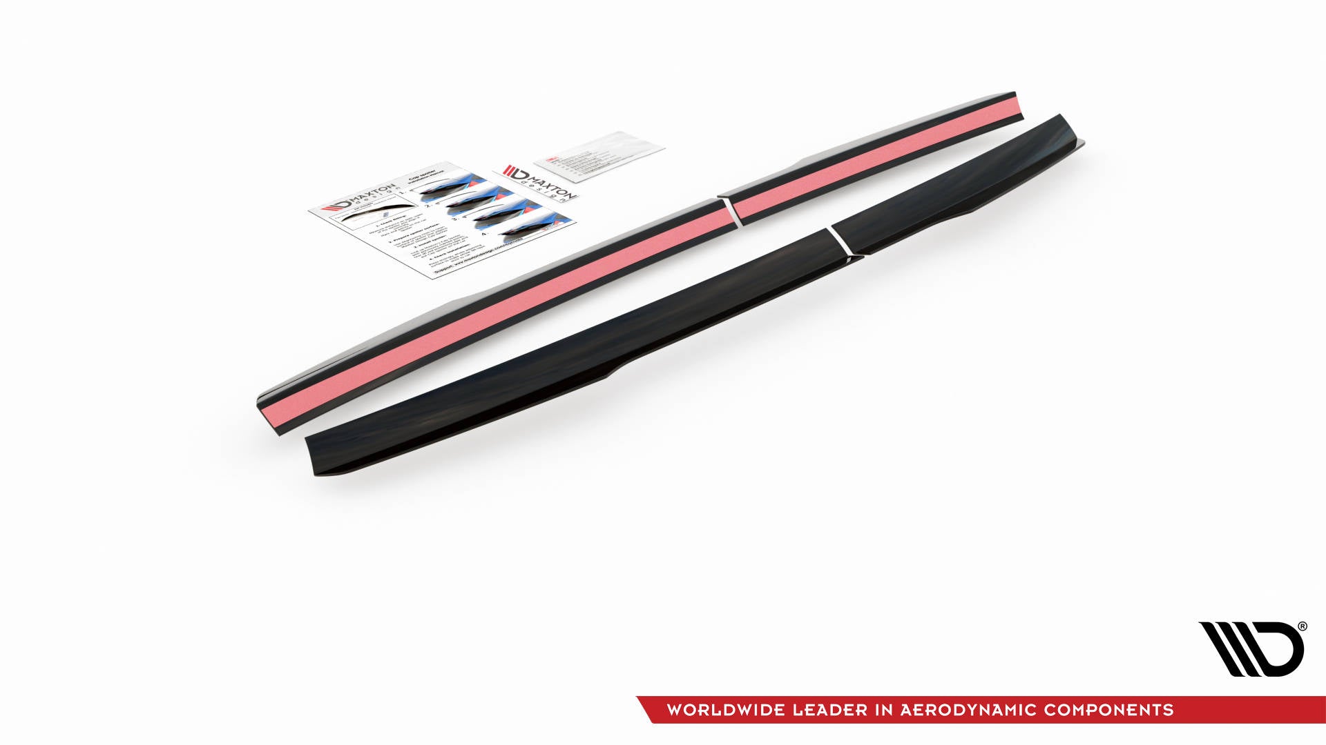Spoiler CAP für Volkswagen Caddy Mk3 Facelift Carbon Look