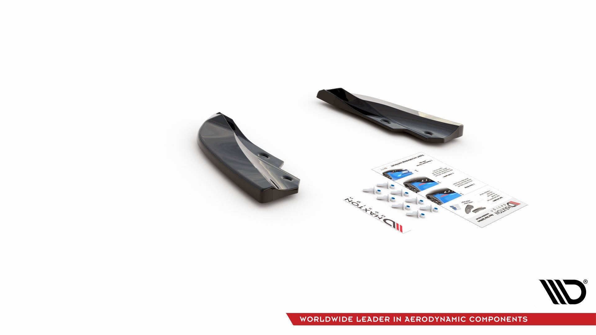 Heck Ansatz Flaps Diffusor V.1 für Cupra Formentor schwarz matt