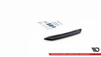 Mittlerer Diffusor Heck Ansatz für Ford Escape ST-Line Mk3 schwarz Hochglanz
