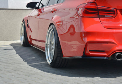 Heck Ansatz Flaps Diffusor V.1 für BMW M3 F80 schwarz matt