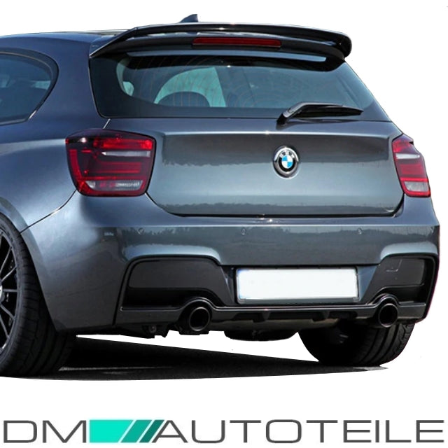 Sport-Performance Heckdiffusor Diffusor Ansatz 135i passt für BMW 1er F20 F21 M-Paket