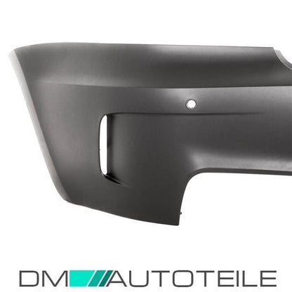 Bodykit Stoßstange vorne Hinten + Nebel Smoke passt für BMW 1er E82 E88 Serie & M-Paket nicht 1er M