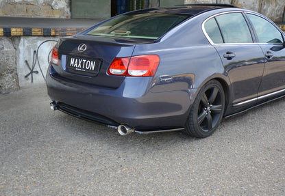Mittlerer Diffusor Heck Ansatz für LEXUS GS MK.3 Carbon Look