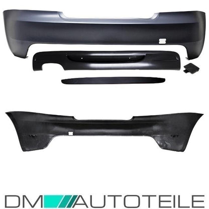 Sport Stoßstange Hinten ohne PDC grundiert passt für BMW 1er E82 E88 Coupe Cabriolet Serie & M-Paket
