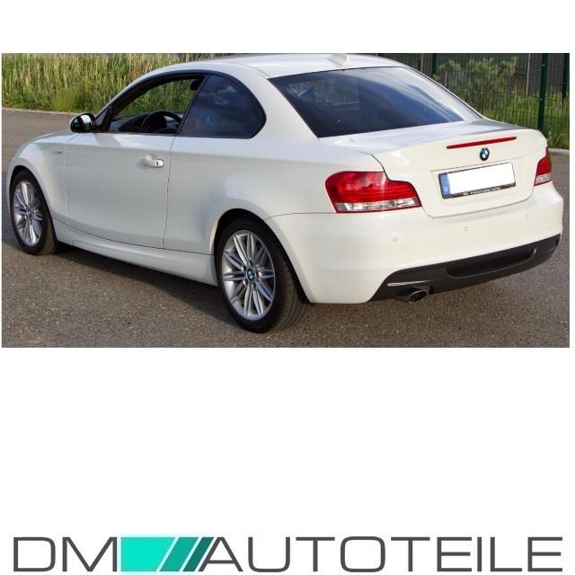 Sport Stoßstange Hinten ohne PDC grundiert passt für BMW 1er E82 E88 Coupe Cabriolet Serie & M-Paket