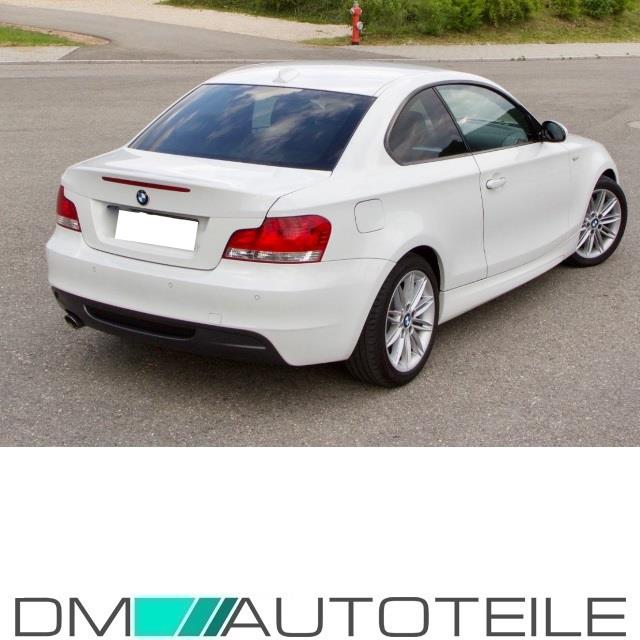 Sport Stoßstange Hinten ohne PDC grundiert passt für BMW 1er E82 E88 Coupe Cabriolet Serie & M-Paket