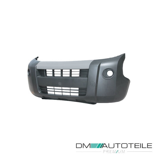 Stoßstange vorne schwarz passt für Fiat Fiorino 225 Kasten Kombi 07-16 mit Nebel