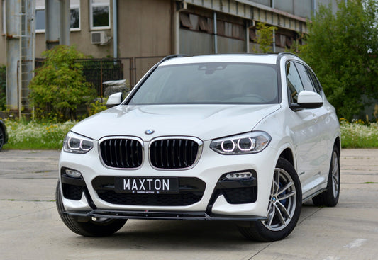 Front Ansatz V.1 für BMW X3 G01 M Paket schwarz Hochglanz
