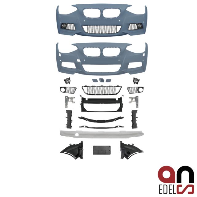 AN Umbau Stoßstange vorne Sport + Zubehör passt für BMW 1er F20 F21 bj. 11-15 Serie & M-Paket