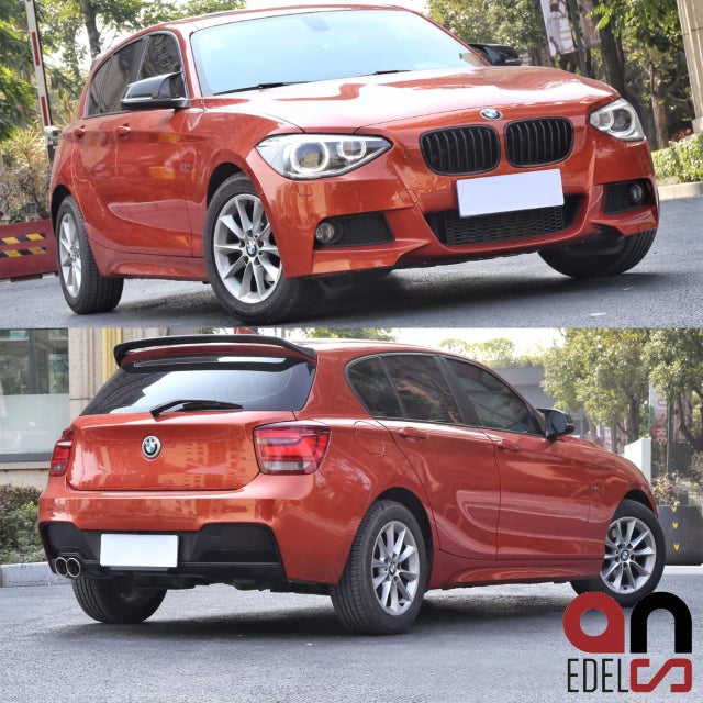 Sport-Paket Bodykit 5-Türer + 2-Rohr Performance Diffusor passt für BMW 1er F20 ab 11-15