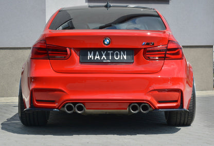 Heck Ansatz Flaps Diffusor V.1 für BMW M3 F80 schwarz matt