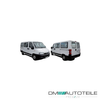 Stoßstange vorne schwarz passt für Fiat Ducato Bus, Boxer Bus 02-06