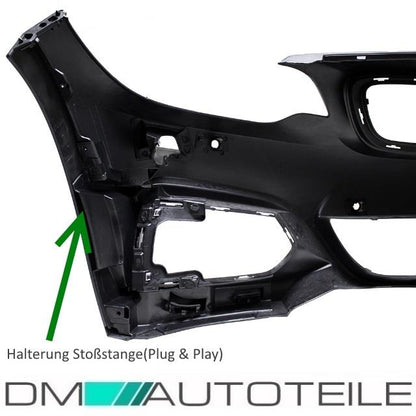 Umbau Stoßstange vorne für PDC/SRA passend für BMW 2er F22 F23 Serie & M-Paket Modelle bj. 14>