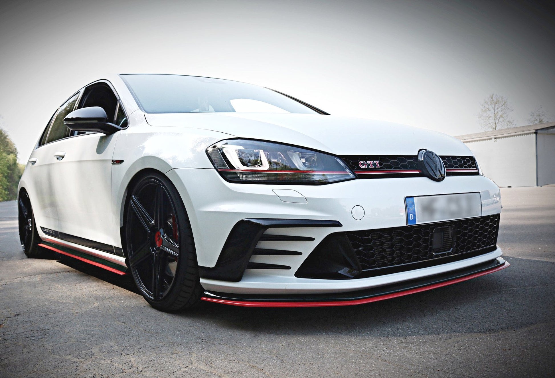 Front Ansatz für VW GOLF Mk7 GTI CLUBSPORT