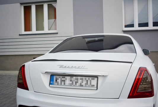 Spoiler CAP für MASERATI QUATTROPORTE MK5 FACELIFT schwarz matt