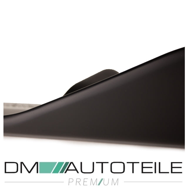 Seitenspoiler Flaps Ansätze rechts und links schwarz matt für die Schweller passend for BMW 2er F87 und alle Modelle mit M...