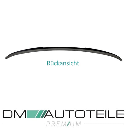 Set Sport-Performance Heckspoiler Kofferaum Schwarz Matt passend für BMW X6 G06