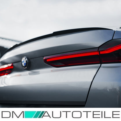 SET Sport-Performance Heckspoiler Kofferaum Hochglanz Schwarz passend für BMW X6 G06