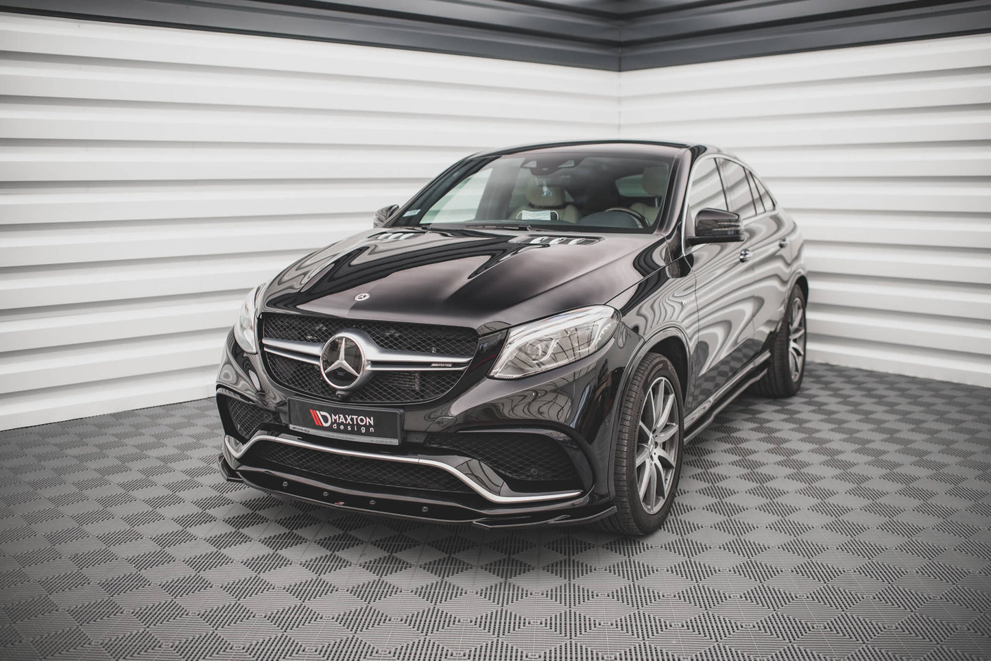 Front Ansatz V.2 für Mercedes-Benz GLE Coupe 63 AMG C292 Carbon Look