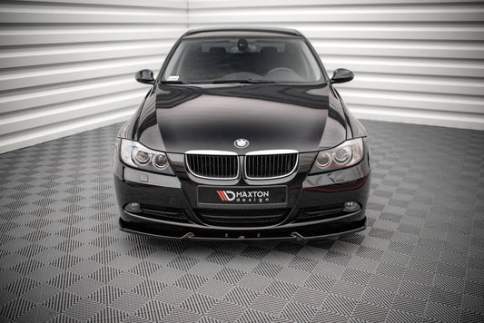 Front Ansatz V.1 für BMW 3er E90 schwarz matt