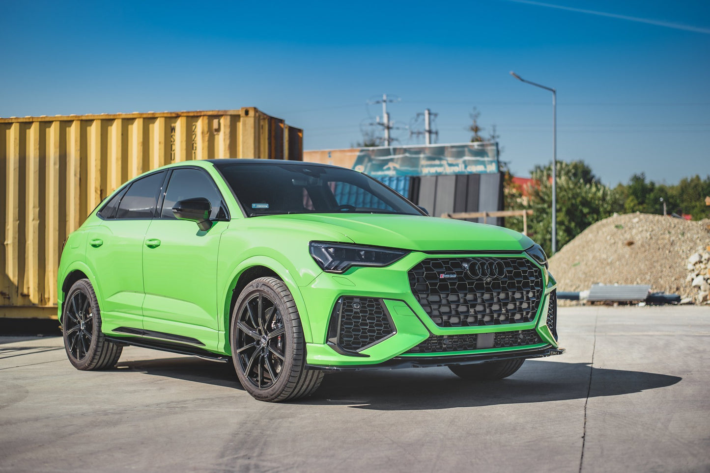 Front Ansatz V.1 für Audi RSQ3 F3 schwarz matt