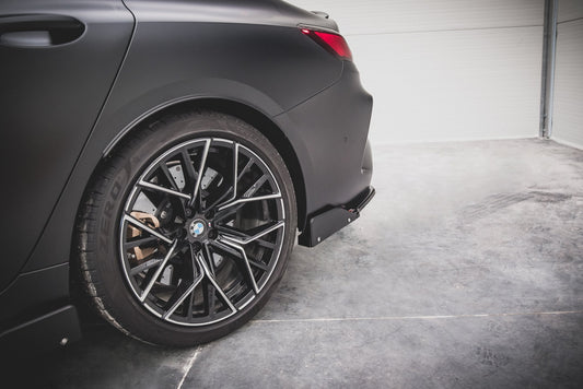 Heck Ansatz Flaps Diffusor +Flaps für V.1 BMW M8 Gran Coupe F93
