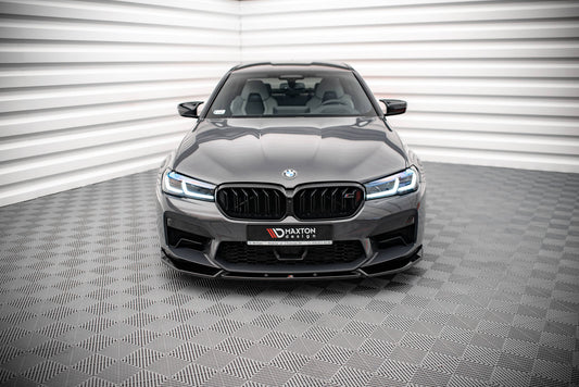 Front Ansatz V.1 für BMW M5 F90 Facelift schwarz matt