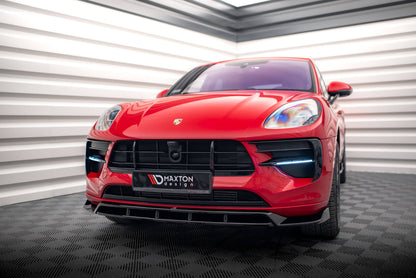 Front Ansatz V.2 für Porsche Macan Mk1 Facelift Carbon Look