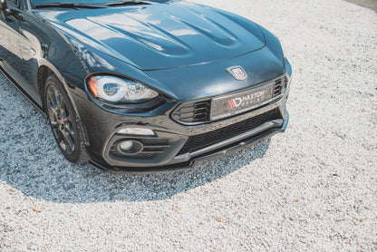 Front Ansatz für Fiat 124 Spider Abarth Carbon Look