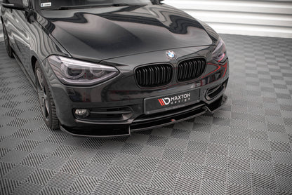 Front Ansatz V.2 für BMW 1er F20 schwarz matt