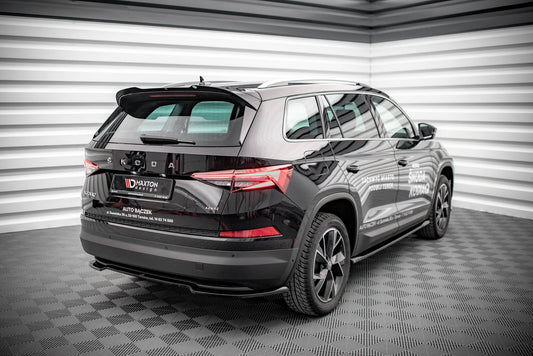 Spoiler CAP für Skoda Kodiaq Mk1 Facelift Carbon Look