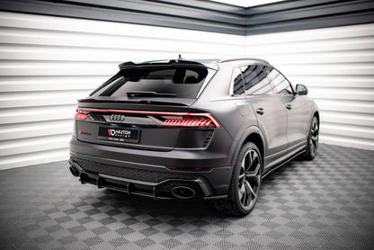 Seitenschweller Ansatz für Audi RSQ8 Mk1 schwarz Hochglanz