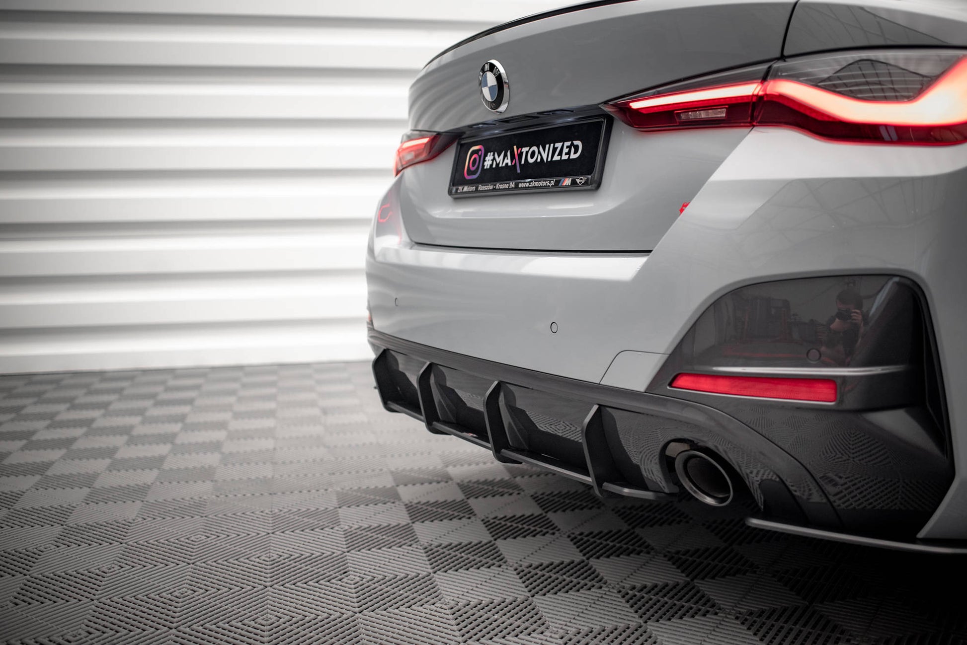 Street Pro Heckschürze für BMW 4er Gran Coupe M-Paket G26