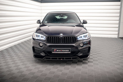 Front Ansatz V.2 für BMW X6 M-Paket F16 Carbon Look
