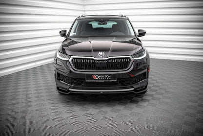 Front Ansatz V.2 für Skoda Kodiaq Mk1 Facelift Carbon Look