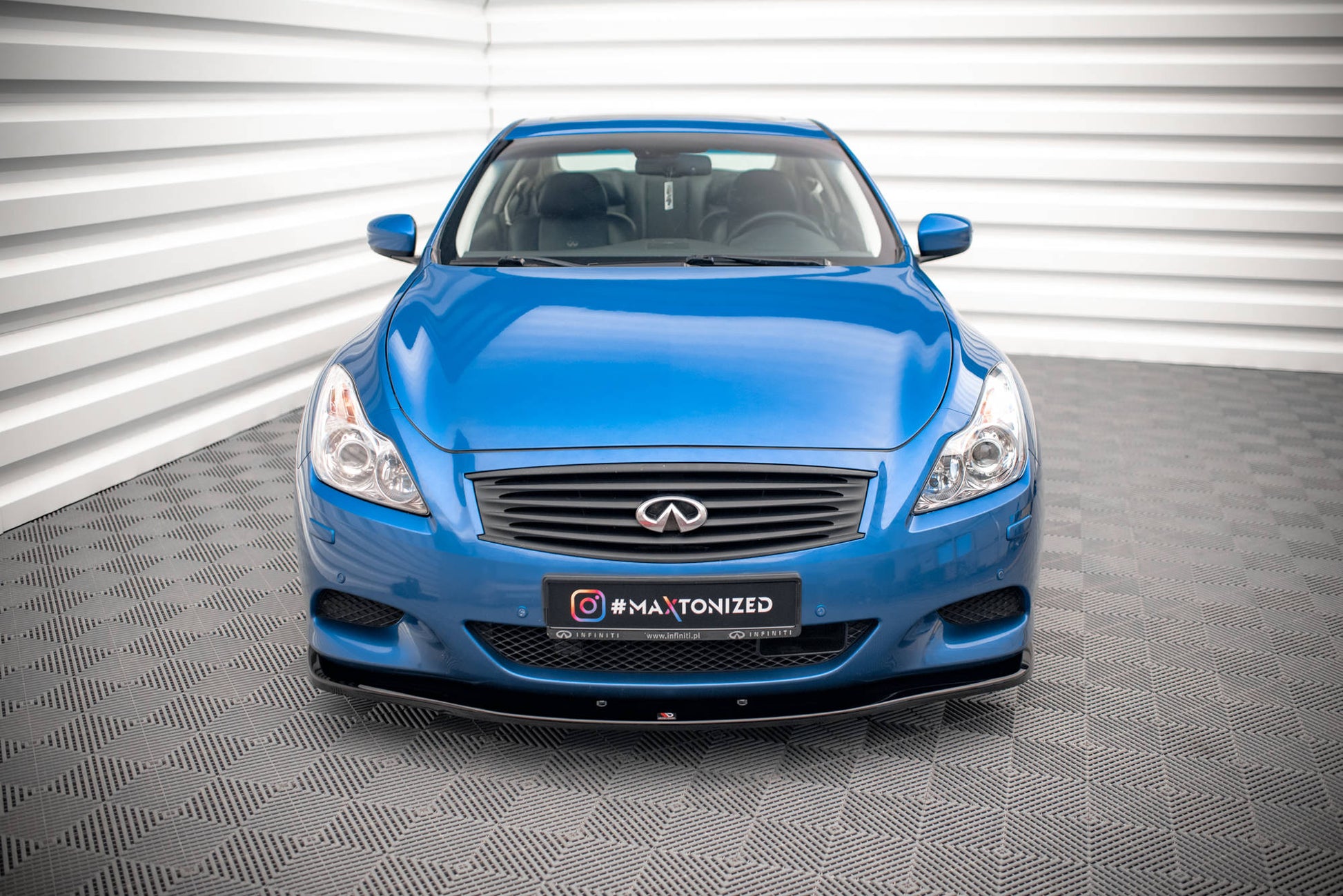 Front Ansatz für Infiniti G37 Coupe  Carbon Look