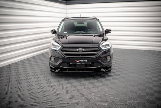 Front Ansatz V.2 für Ford Escape ST-Line Mk3 schwarz Hochglanz