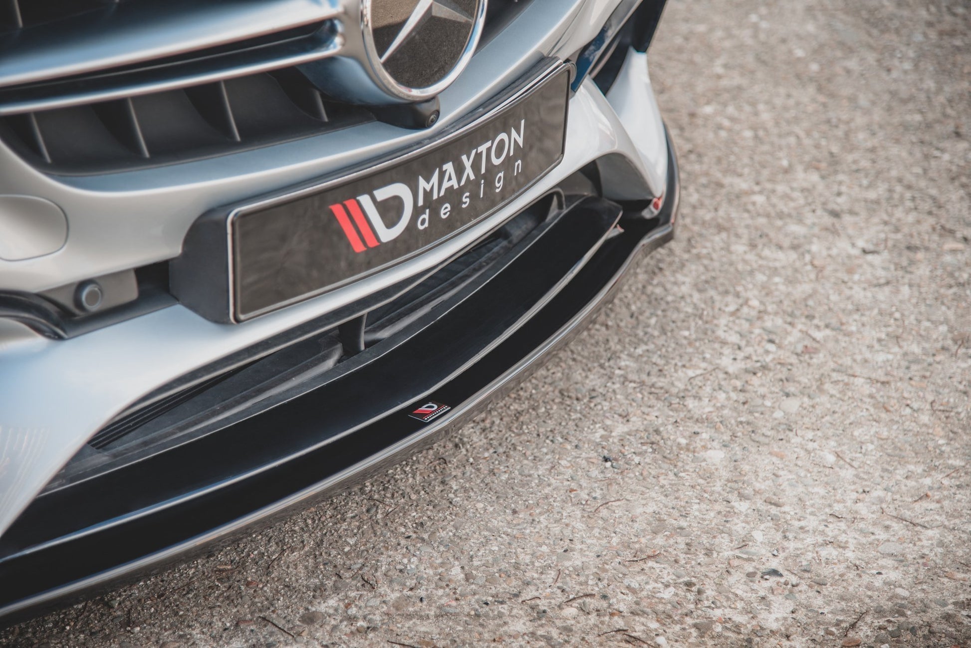 Front Ansatz V.2 für Mercedes-Benz E63 AMG Kombi/Limousine S213/W213 Carbon Look
