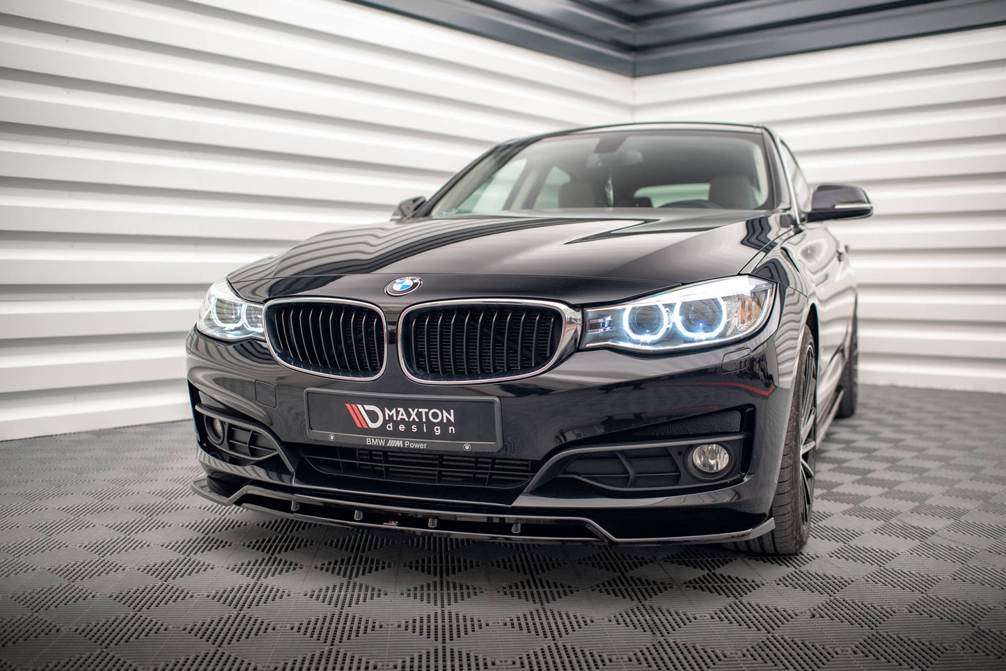 Front Ansatz für BMW 3er GT F34 Carbon Look