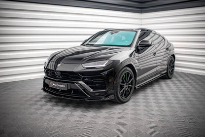 Front Ansatz V.3 für Lamborghini Urus Mk1 schwarz Hochglanz