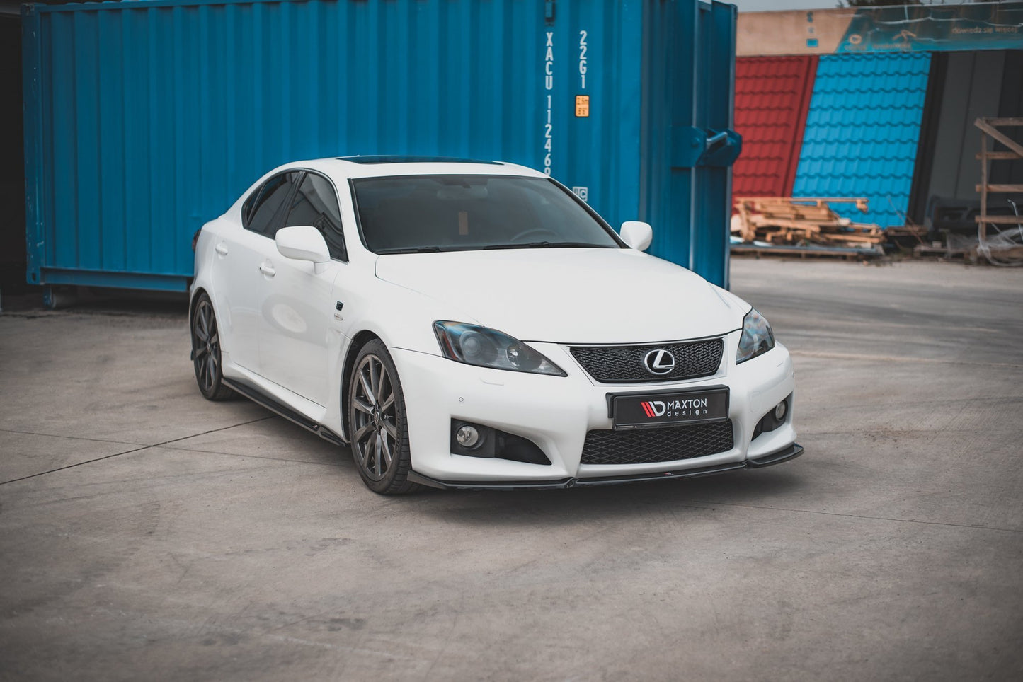 Front Ansatz V.1 für Lexus IS F Mk2 Carbon Look