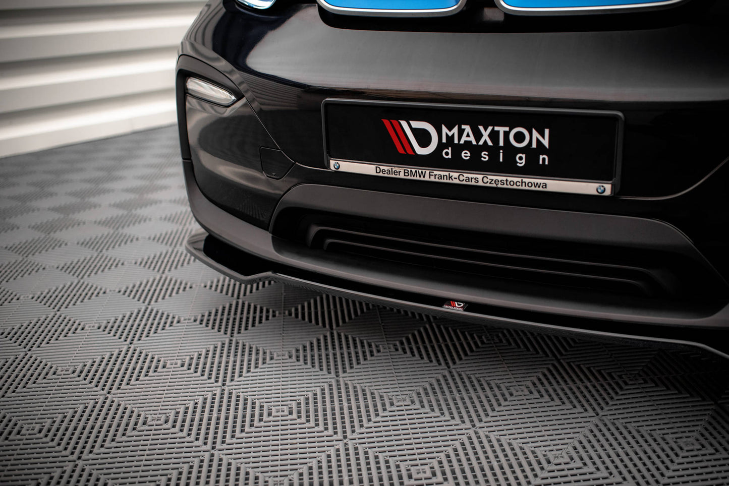 Front Ansatz V.1 für BMW i3 Mk1 Facelift schwarz matt
