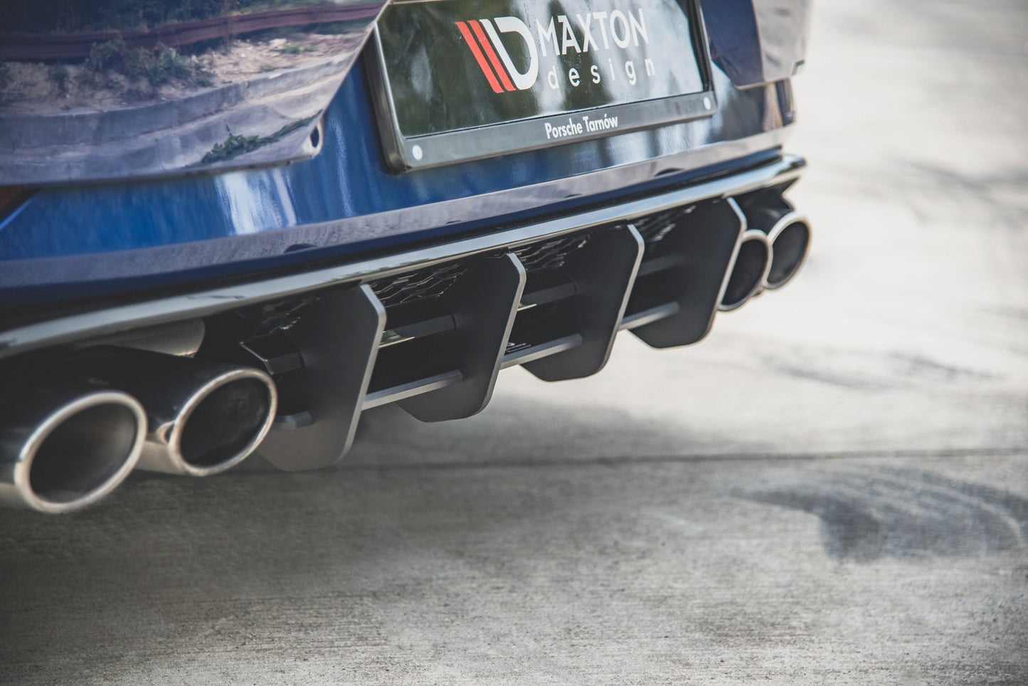 Robuste Racing Heckschürze für VW Golf 7 R Facelift