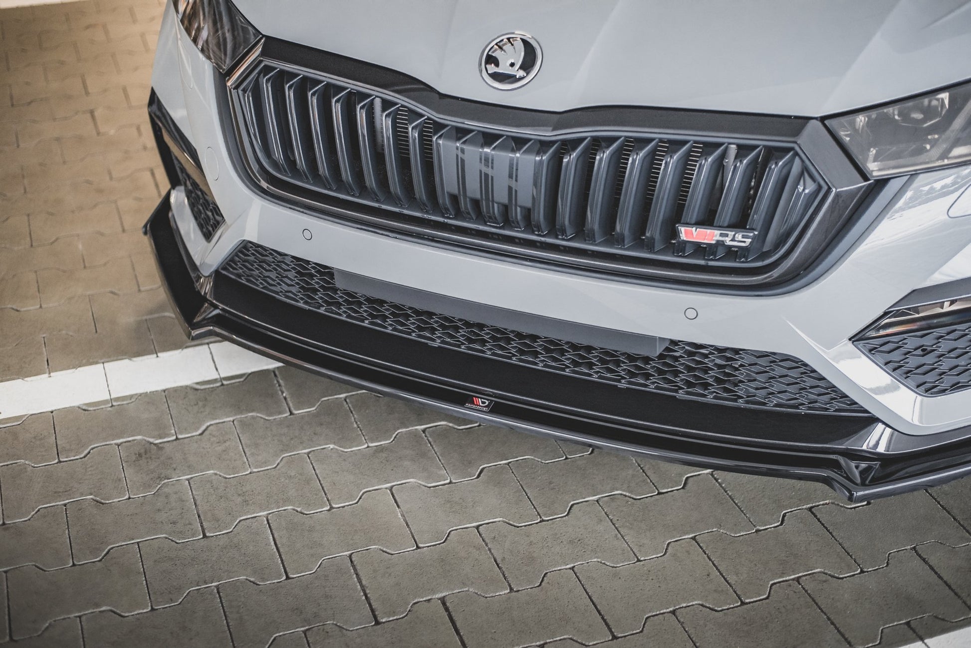 Front Ansatz +Flaps für V.2 Skoda Octavia RS Mk4