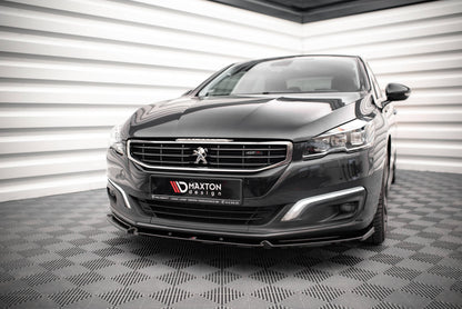 Front Ansatz V.1 für Peugeot 508 GT Mk1 Facelift Carbon Look