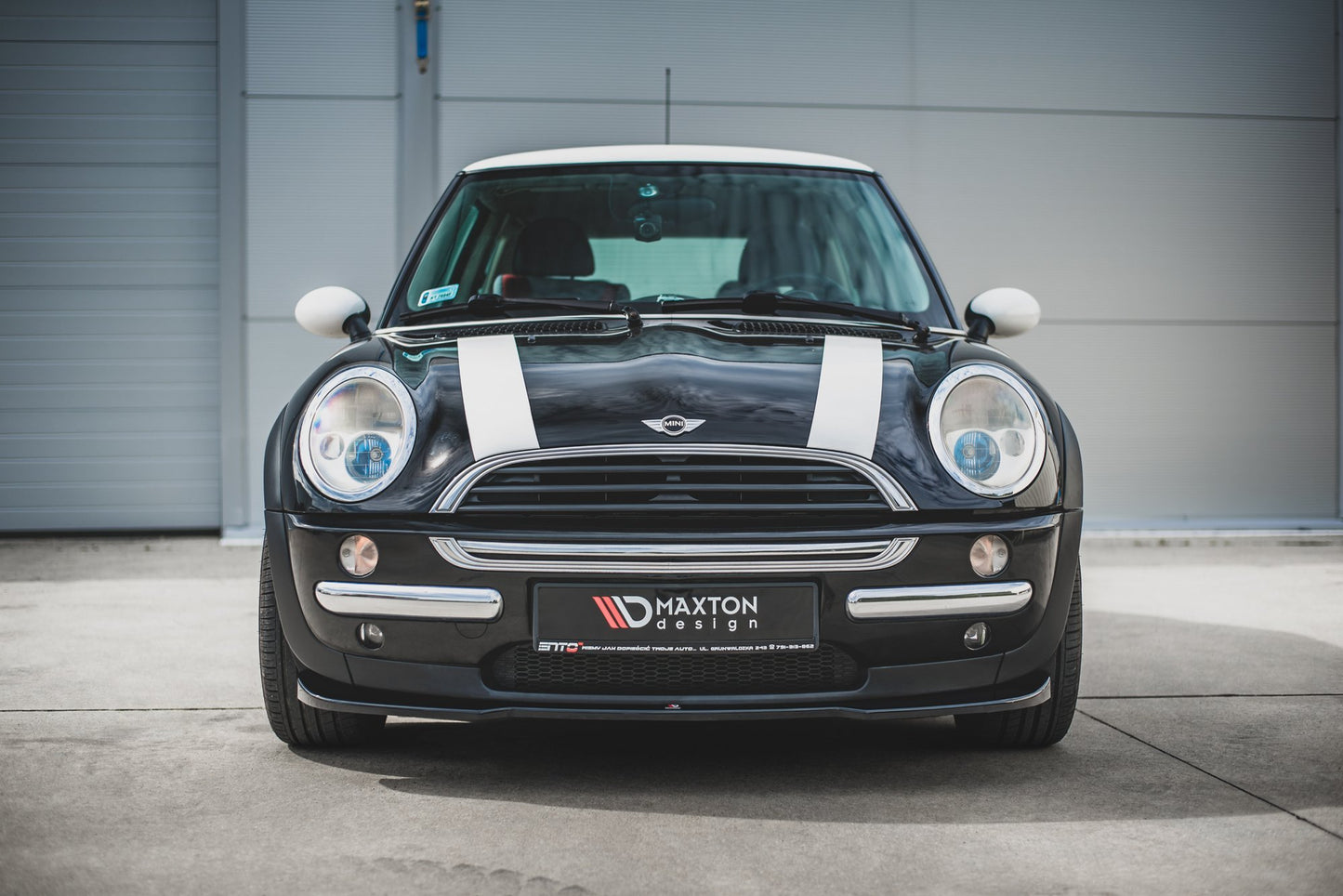 Front Ansatz für Mini Cooper / One R50  Carbon Look