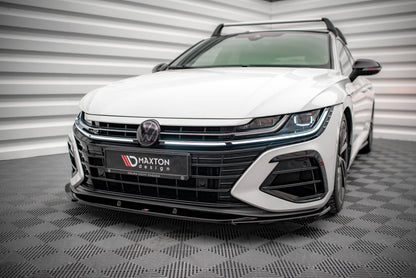 Front Ansatz V.1 für Volkswagen Arteon R schwarz matt