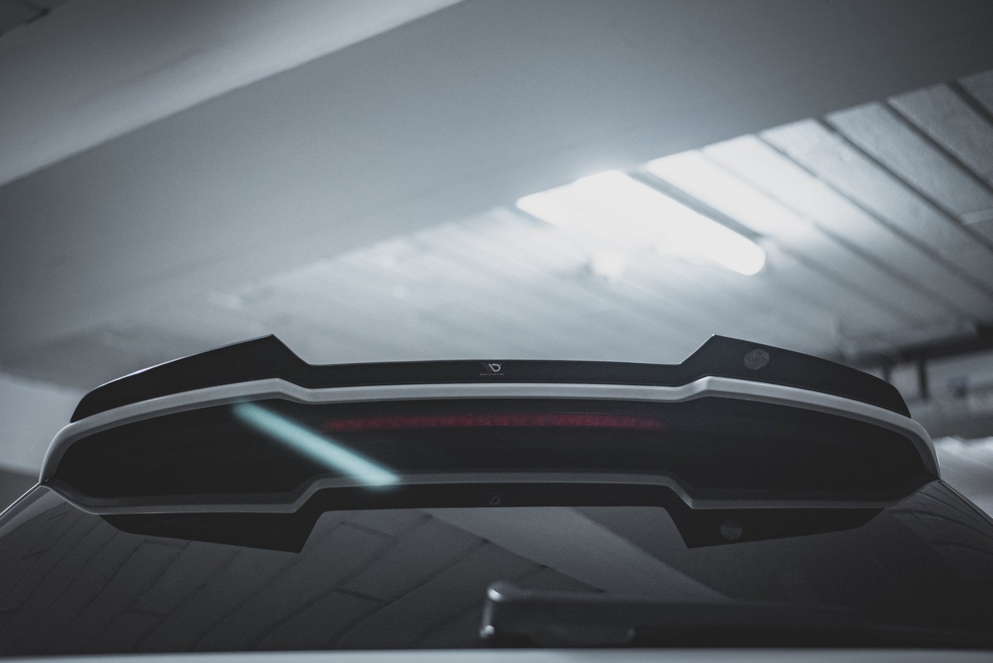 Spoiler CAP V.2 für Audi RS6 C7 schwarz matt