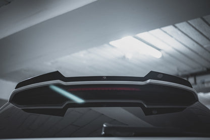 Spoiler CAP V.2 für Audi RS6 C7 schwarz Hochglanz