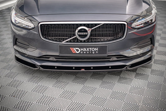Front Ansatz V.1 für Volvo V90 Mk2 schwarz matt